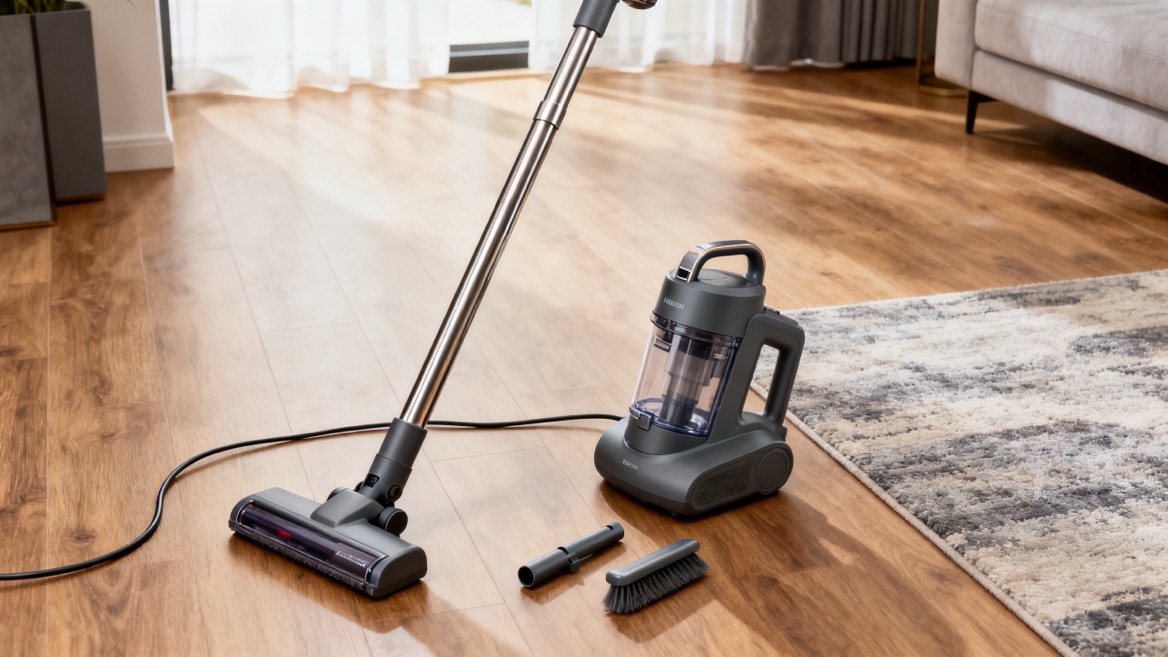 Powerful Corded Stick Vacuum Product Showcase Powerful Corded Stick Vacuum Product Showcase