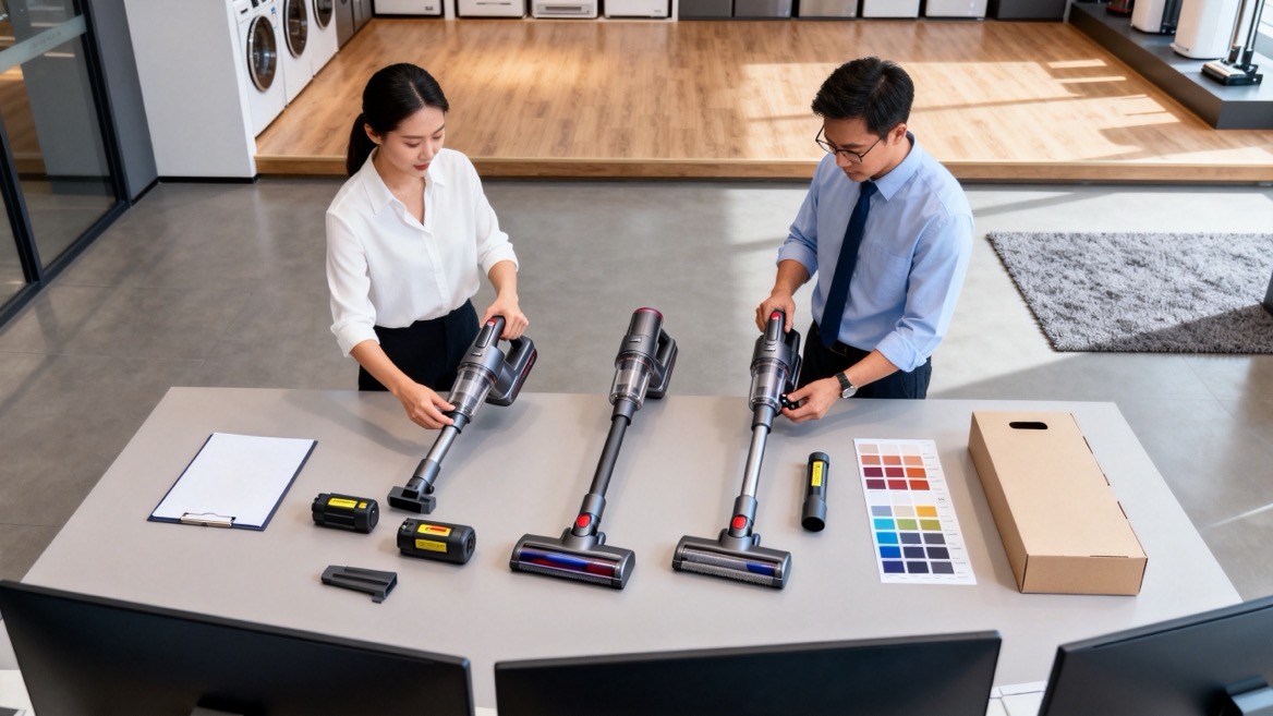 Cordless Stick Vacuum OEM Sample Evaluation Cordless Stick Vacuum OEM Sample Evaluation