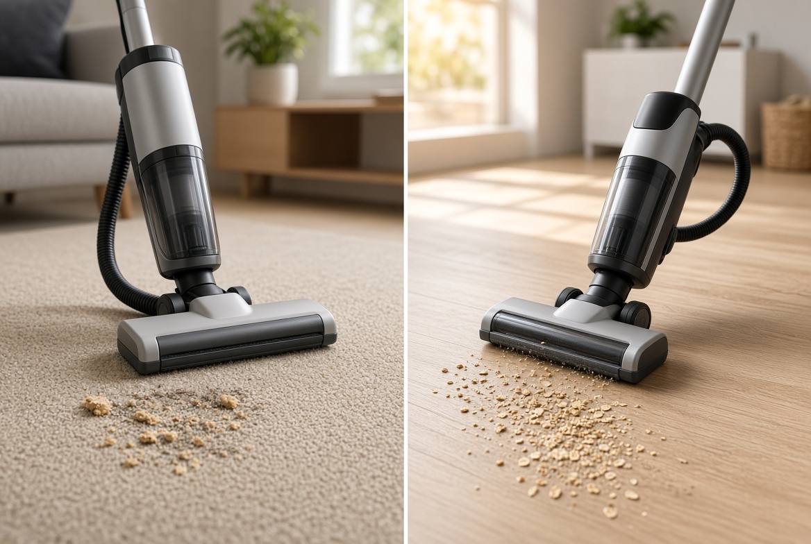 Budget Vacuum Floor Cleaning Test Budget Vacuum Floor Cleaning Test
