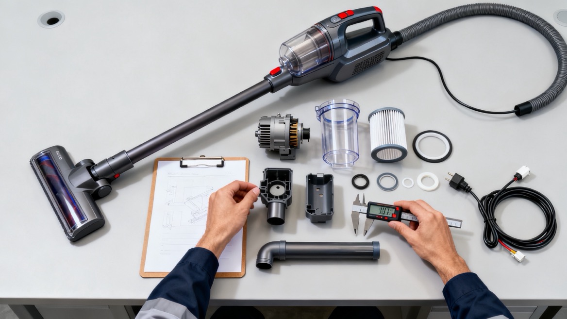 Corded Stick Vacuum Sample And Component Verification Corded Stick Vacuum Sample And Component Verification