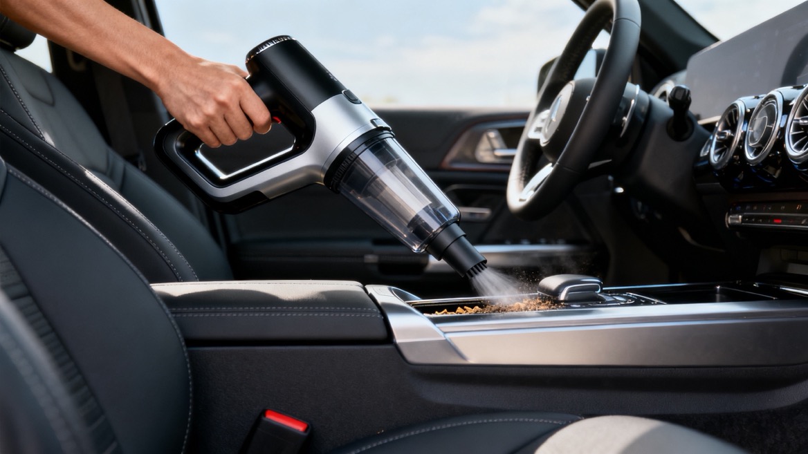 Cordless Portable Vacuum Cleaning Car Interior