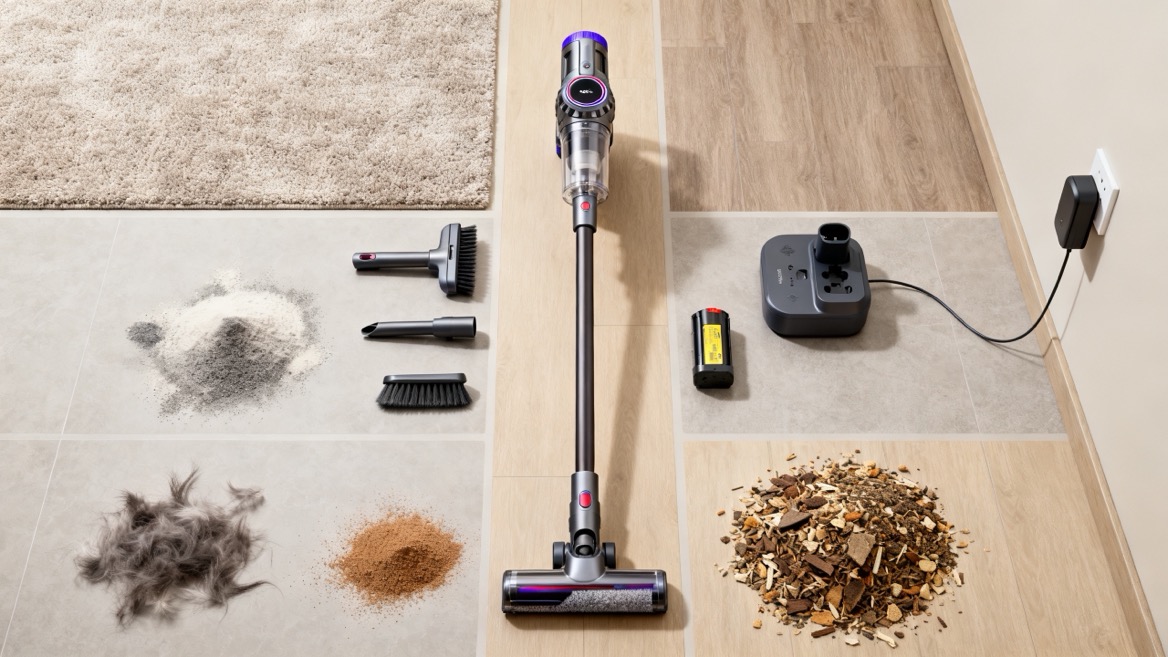Cordless Vacuum Performance Comparison