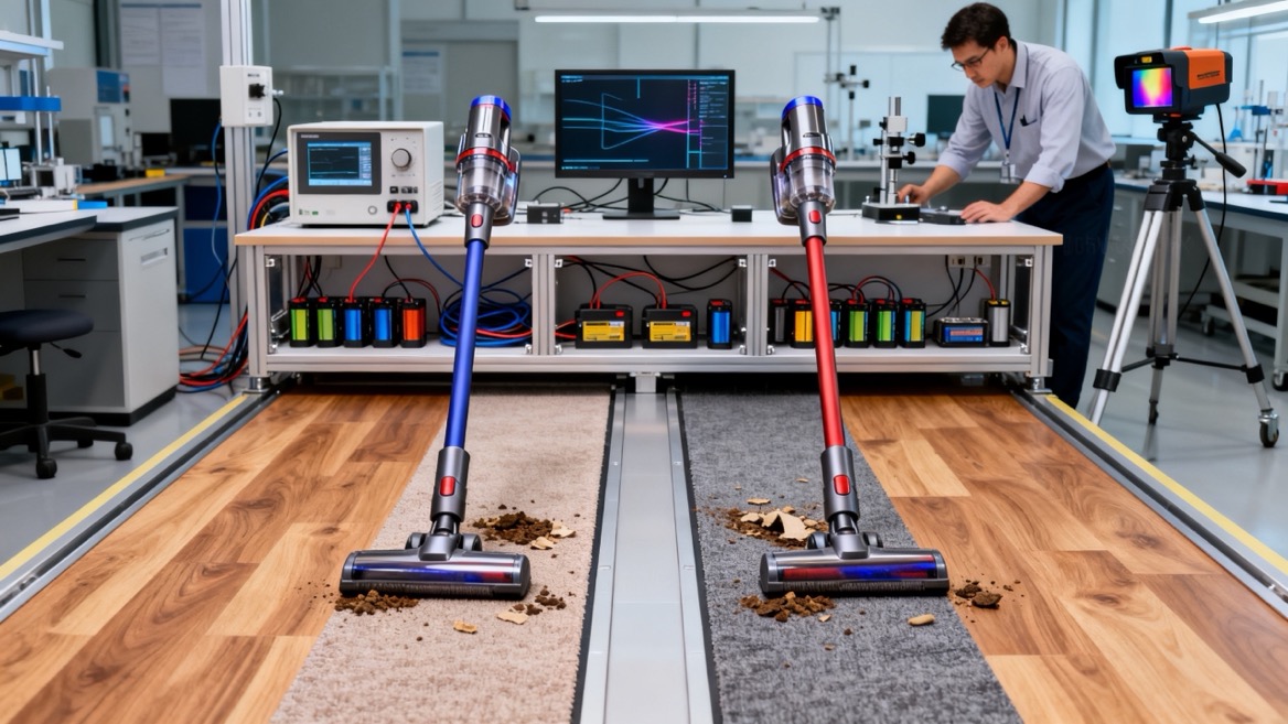 Cordless Vacuum Battery Performance Testing Cordless Vacuum Battery Performance Testing
