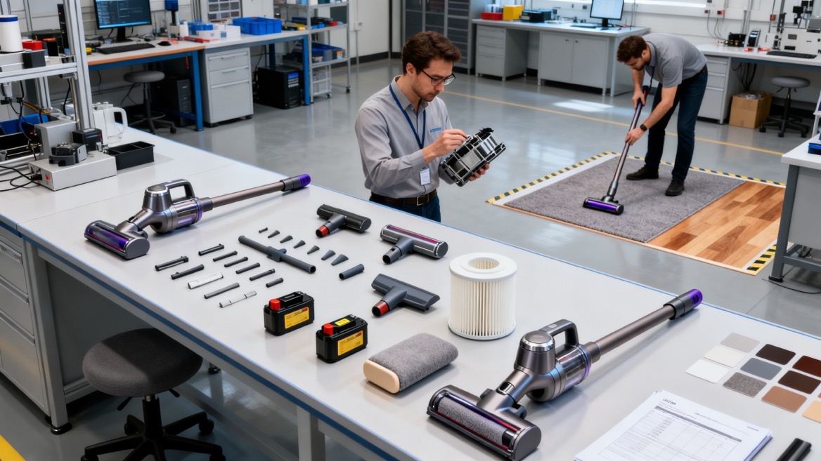 Cordless Vacuum OEM ODM Sample Evaluation Cordless Vacuum OEM ODM Sample Evaluation