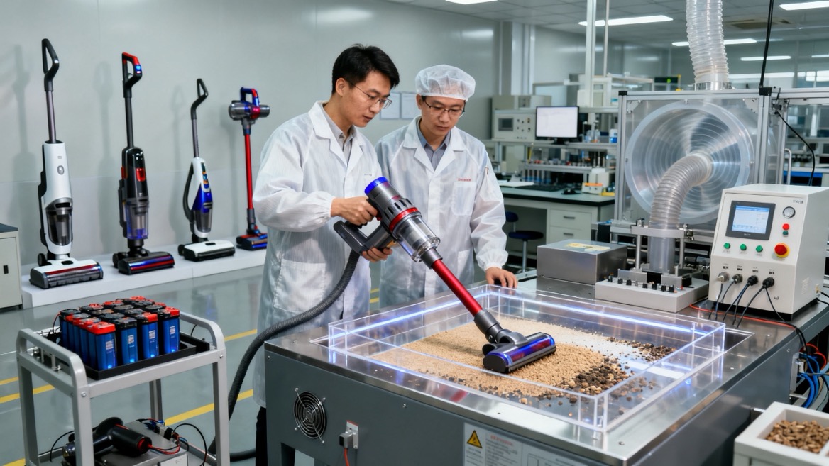 Vacuum Cleaner OEM Quality Testing