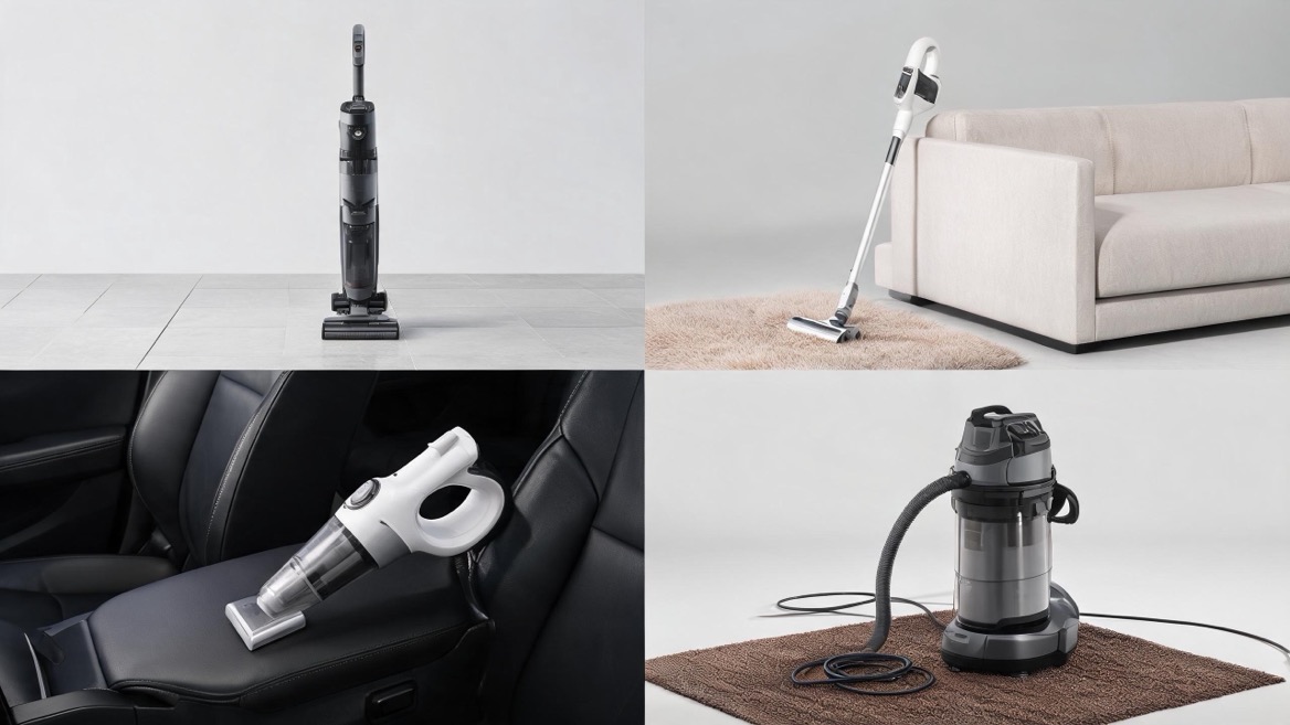 Vacuum Cleaner Types For Different Cleaning Needs