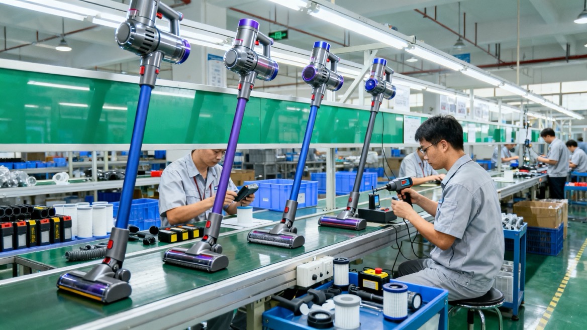 Vacuum Cleaner OEM Manufacturing Process