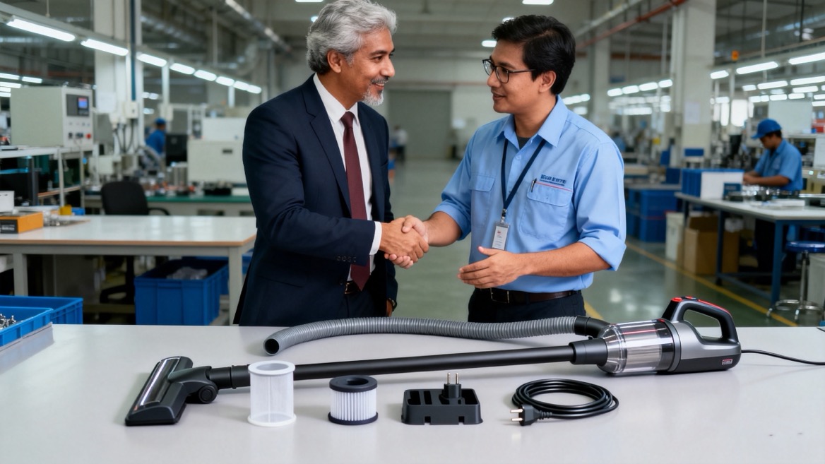 Corded Stick Vacuum Supplier Sample Inspection