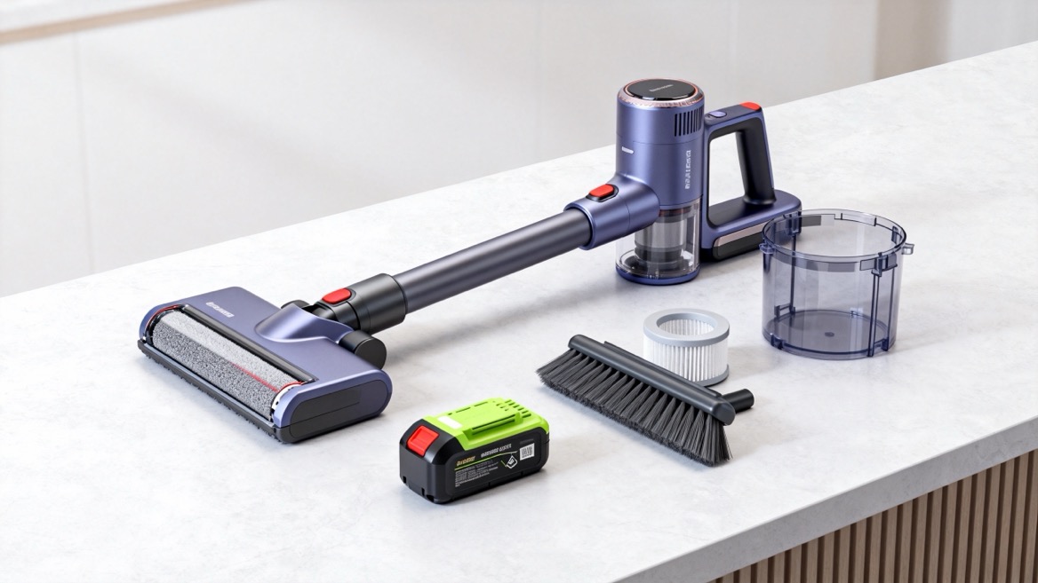 Cordless Vacuum Components and Maintenance