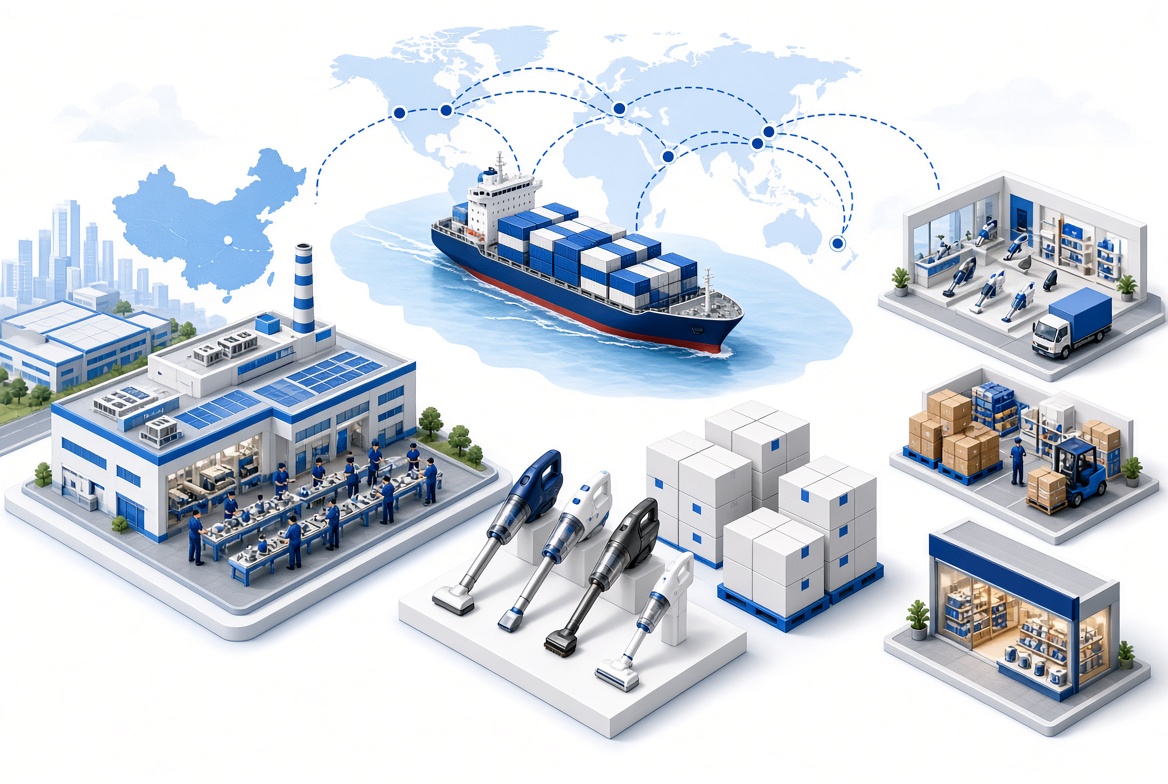 Global Vacuum Cleaner Supply Chain Global Vacuum Cleaner Supply Chain