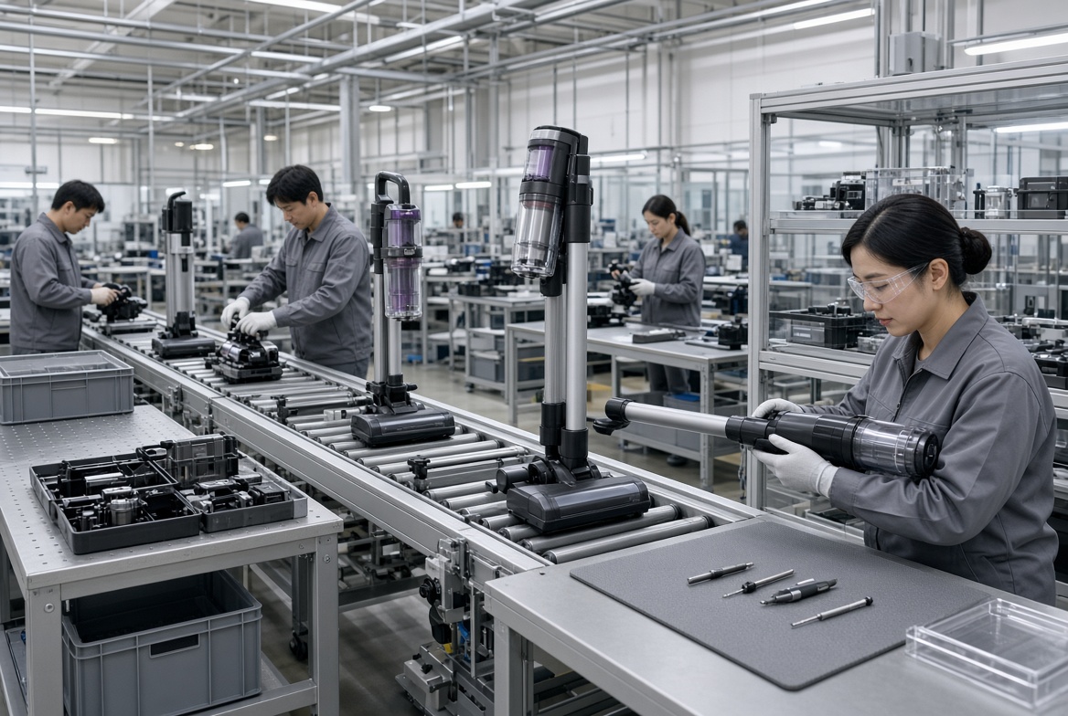 Vacuum Cleaner OEM Production Line