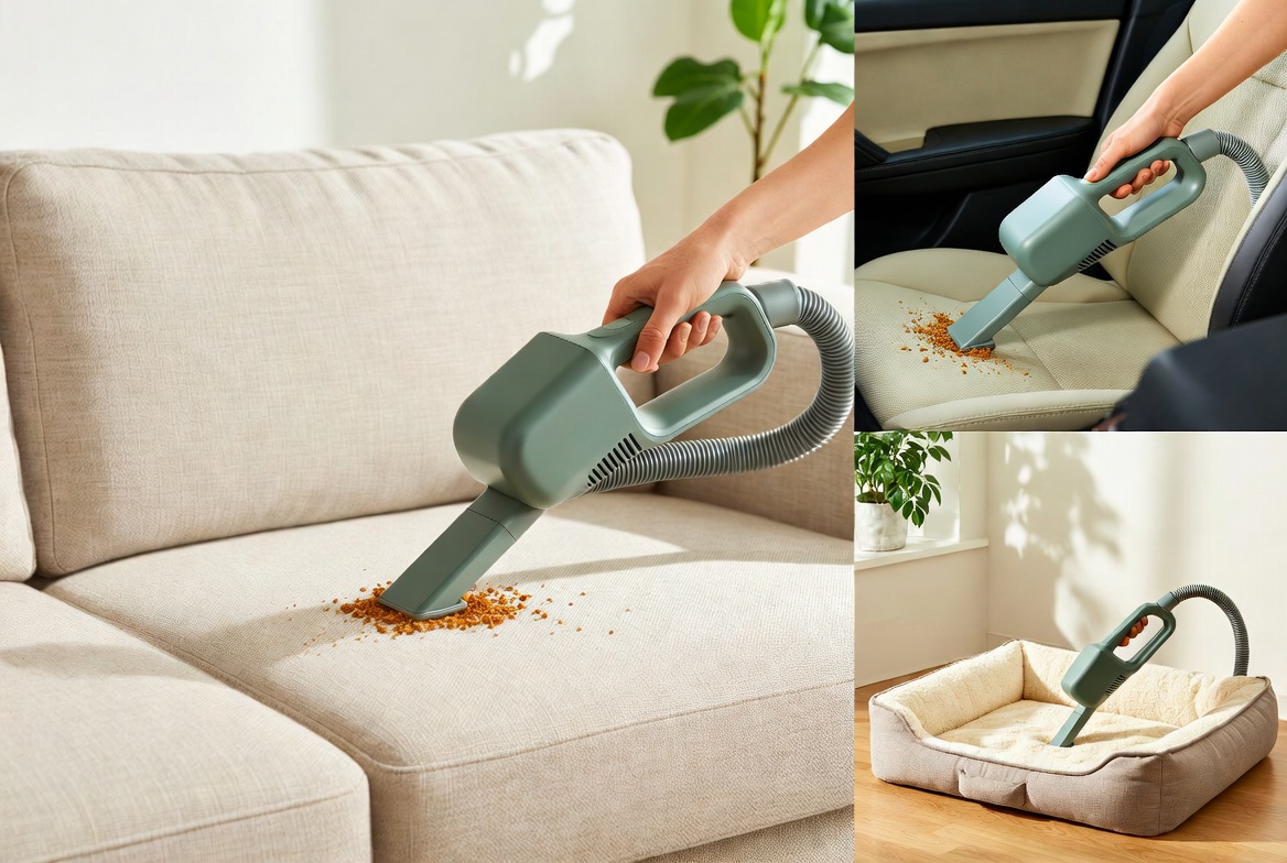 Handheld Vacuum Spot Cleaning Use Cases