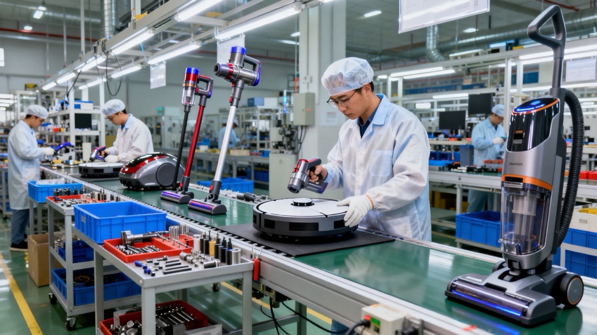 Vacuum Cleaner OEM Manufacturing Line