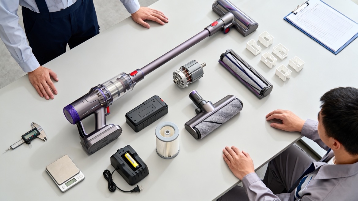 Cordless Vacuum Supplier Evaluation Workbench Cordless Vacuum Supplier Evaluation Workbench