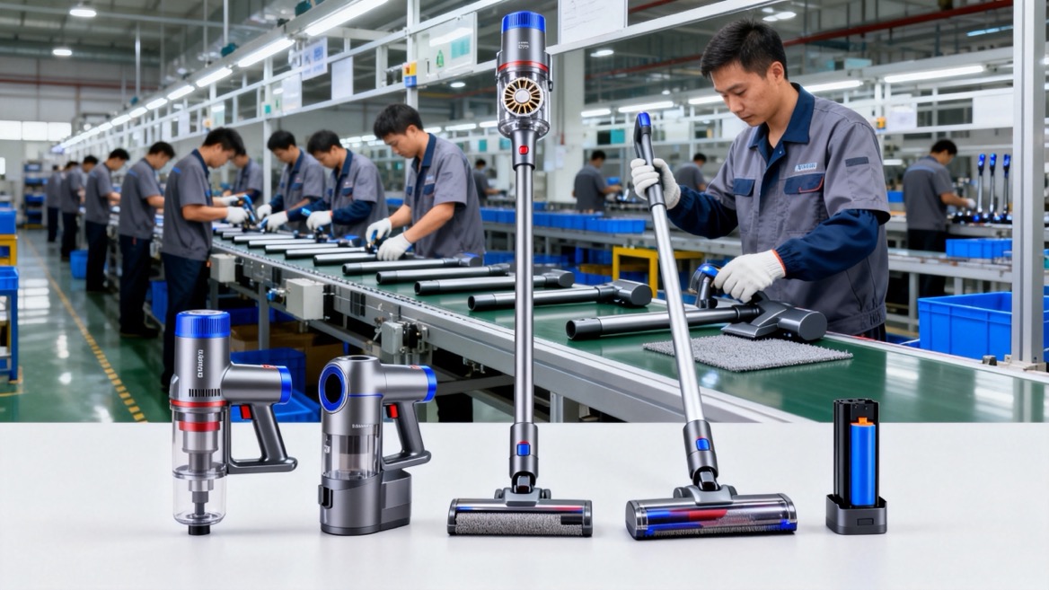 Compact Cordless Stick Vacuum Manufacturing Factory Compact Cordless Stick Vacuum Manufacturing Factory