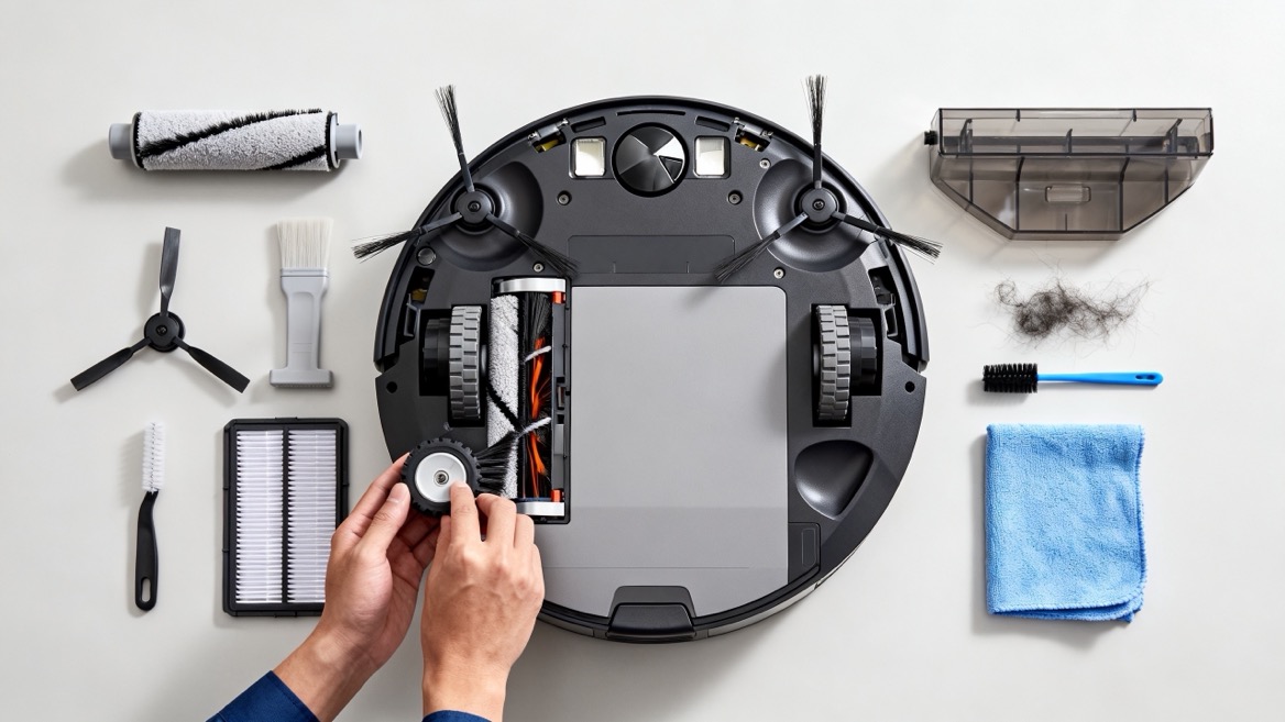 Robot Vacuum Maintenance Inspection