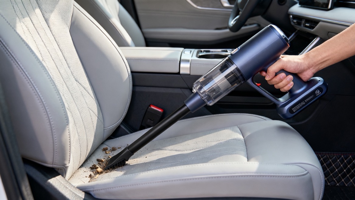 Handheld Vacuum Cleaning Car Interior
