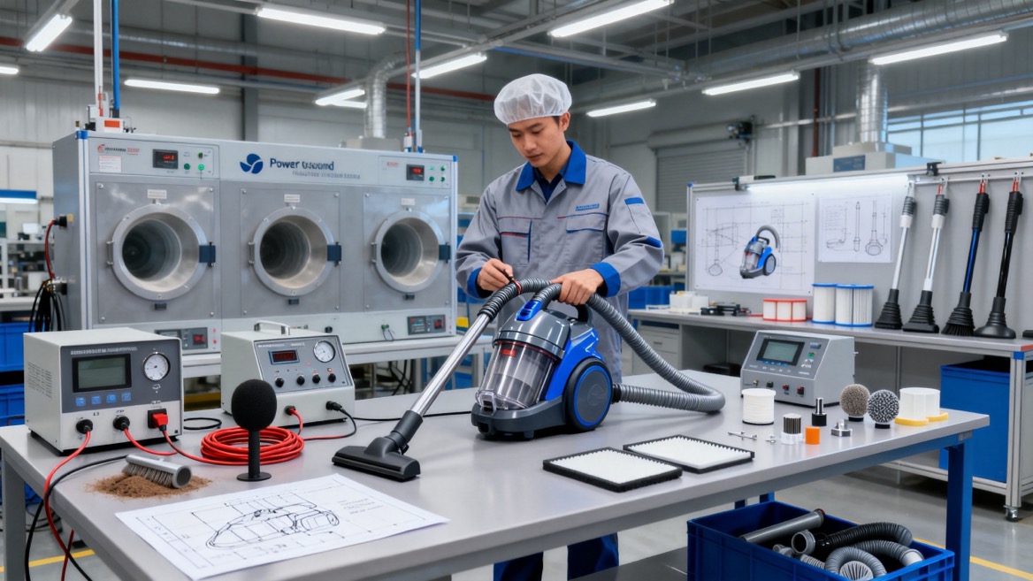 Corded Vacuum Quality Inspection Process Corded Vacuum Quality Inspection Process